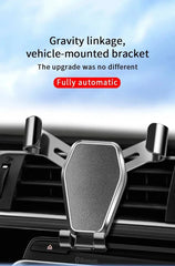 Universal Gravity Car Phone Holder Air Vent Clip Mount Auto Cell Phone Stand GPS Mobile Phone Support For iPhone Samsung Android