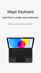 TouchPad Magic Keyboard for iPad Air 11 13 M4 2026 M3 M2 iPad 10 10th Air 4 5 6 iPad Pro 11 12.9 13'' M5 M4 Smart Cover Backlit