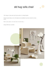 Creative Single Sofa Designer Single Chair Negotiation Table And Chairs Leisure Sofa Rest Area Hotel Sofa Chairs