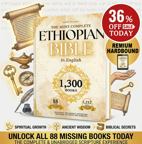 Hardcover Edition – The Complete Ethiopian Bible in English