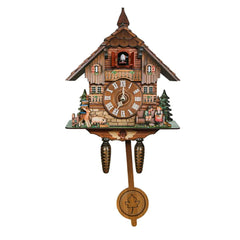 Vintage Cuckoo Wall Clock with Bird Chime Wall Watch Mechanism for Living Room Decoration Home and Garden Nordic Decor