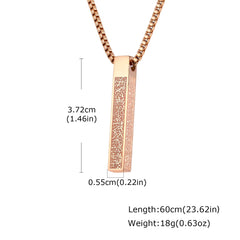 Allah Arabic Vertical Necklaces for Men Women,Muslim Pendant Ayatul Kursi Necklace,Islam Eid Ramadan Islamic Jewelry Gifts
