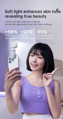 Portable LED Selfie Fill Light Photography Adjustable Brightness Mobile Led Light Clip For Phone Laptop Tablet Meeting Make Up