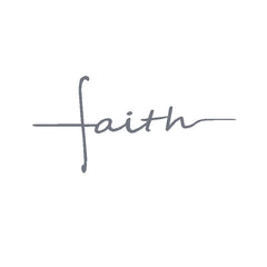 Faith Cross Decal Christian Religious Vinyl Sticker Car Window Decor ,  Women's Christian Laptop Decals for Apple MacBook Decor