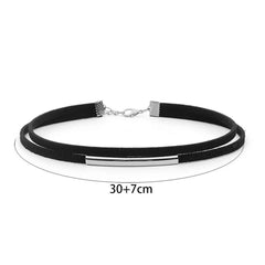 Fashion Sexy Punk Gothic Black Velvet Choker Necklaces Simple Vintage Clavicle Neck Chain Girls Party Jewelry Accessories