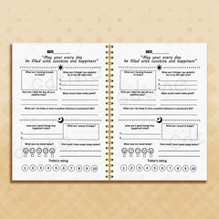 EMOTIONAL JOURNAL --Adult Mental Health Planner,Wellness Workbook,Therapy Worksheet,Anxiety Management,Self Care Tracker