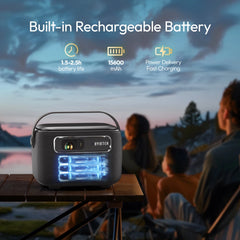 BYINTEK R20 Max Mini Projector 4K DLP Smart WiFi Android 11.0 LED 1080P Outdoor Home Theater Projectors With 15600mAh Battery