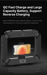 Ulanzi U200 U-200 Smartphone Video Rig  LED Video Light 2 in 1 Ring Light Cold Shoe for Microphone Tiktok Youtube Live Rig Light