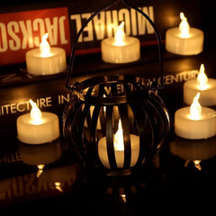 3/6/12 Pieces Remote Control White Flameless Decorative LED Tealight Candles Battery Operated Small Yellow Flickering Light