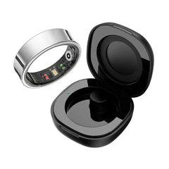 Smart Ring Heart Rate Blood Pressure Sleep Monitoring Motion Tracking Waterproof Men Women Smart Ring For Android Holiday Gift