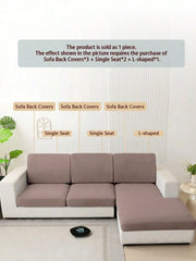 1pc  Solid Milk Silk Elastic sofa cushion cover  , Four Seasons Universal sofa cushion cover