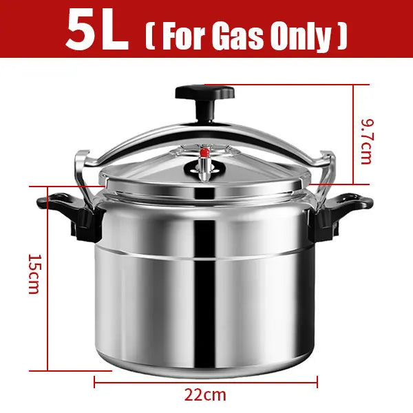 3L/5L/7L Professional Pressure Cooker Heavy-Duty Aluminum Explosion-Proof Cooking Pots for Gas Cooker Pot Kitchen Tools, Cooking Utensils