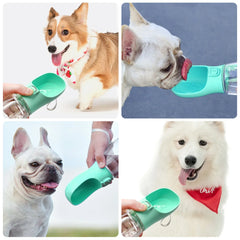 Portable Dog Water Bottle For Small Large Dogs Cat Outdoor Leakproof Walking Drinking Bowls Chihuahua French Bulldog Supplies Pet Accessories Pet Shop
