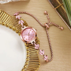 Women’s Luxury Rhinestone Bracelet Quartz Watch Gift