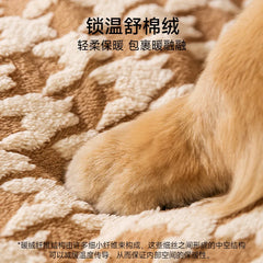 2025 New Kennel Warm in Winter Closed Removable and Washable Security Kennel Cat Bed Medium Large Dog Pet Supplies Puppy Pet Shop