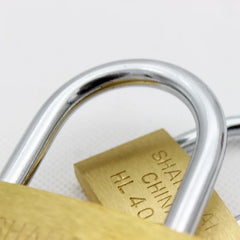 Copper Padlock  Small Locks for Luggage Case Locker Home Improvement Hardware 20mm 25mm 30mm 40mm 50mm Include 3Keys