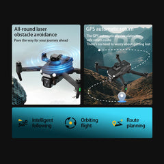 Original new A1R GPS Drone 4K Professional 8K HD Dual Camera Brushless Motor 5G WIFI FPV Foldable RC Quadcopter Helicopter toys