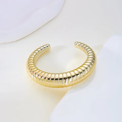 Exaggerated Irregular Cuff Bracelet – Hip Hop Rock Style