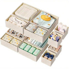 Foldable Polyester Underwear Organiser Set, 12 Pieces – additional product image