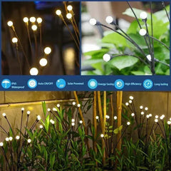 Solar Fireflies Outdoor Garden Light,  IP65 Waterproof for Yard Pathway Patio Balcony Landscape Decorative