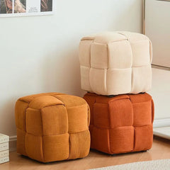 Modern Solid Wood Ottoman Bench for Entryway & Living Room