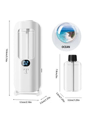 Automatic Aromatherapy Machine And Air Humidifier With Digital Display And Colored Lights -Machine Office Home, And Bathroom Home Decor