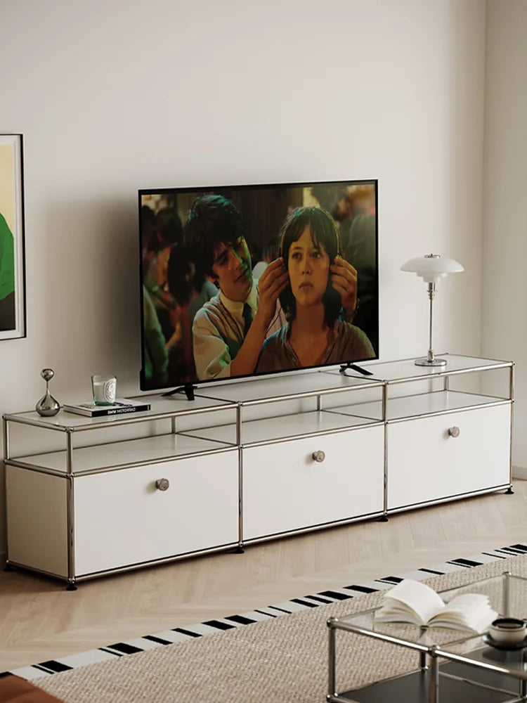 Tv Stand Storage Cabinets Corner Cabinet Metal Storage Display Cabinet Living Room Module Modular DIY Living Room Furniture