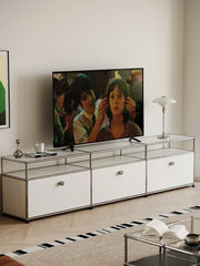 Tv Stand Storage Cabinets Corner Cabinet Metal Storage Display Cabinet Living Room Module Modular DIY Living Room Furniture
