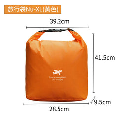 Foldable Waterproof Dry Bag, Oxford Cloth Portable Storage Pouch for Camping, Hiking & Swimming