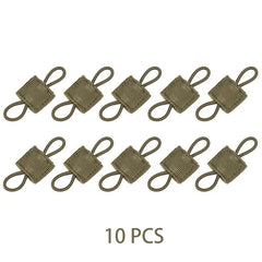 5/10 Pcs Antenna Binding Buckle Tactical Molle Sling Adapter Buckle Outdoor PTT Fixed Strap Hunting Backpack Vest Accessories