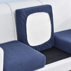 2/3pcs Couch Covers Stretch Cushion Covers Sofa Seat Cushion Slipcover Cushion Protector For Bedroom Office Living Room Home Dec