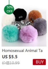 Role-playing Sex Games, Men and Women Sex Toys,1pcs,BDSM Three Size Dog Tail Anal Plug, Animal Tail Butt Plug
