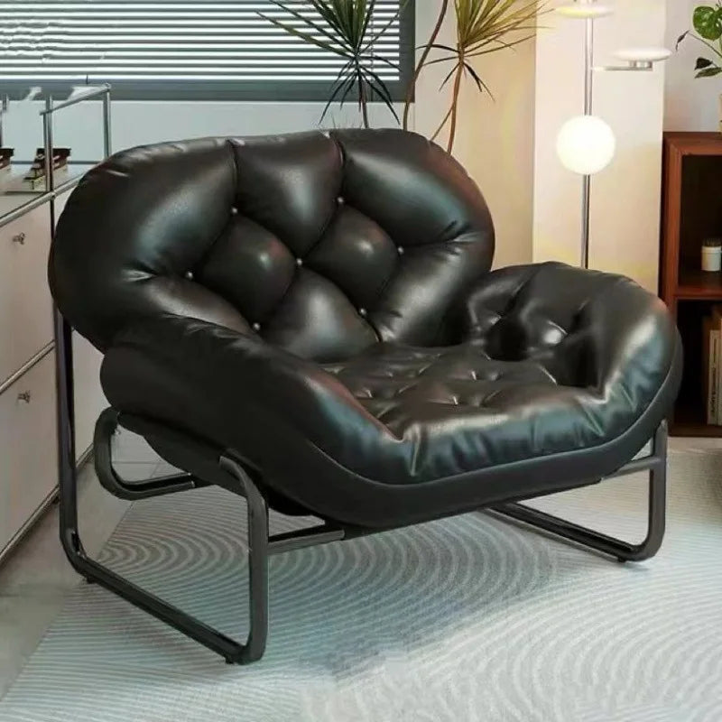 X&D Italian Style Single Corner Sofa Chair Retro Style Indoor Clothing Store Photo Chair Modern And Antique Style Balcony Leisure Chair Living Room Furniture