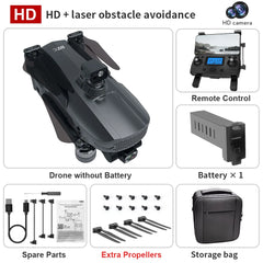 L109 PRO MAX GPS Drone 4K Professional 3-Axis PTZ HD Dual Camera WIFI FPV 360° Laser Obstacle Avoidance Brushless Motor RC 3000M