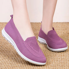 Women’s Breathable Knitted Flat Shoes – Spring Summer 2026