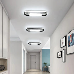 LED Ceiling Light Rectangular 24W,LED Ceiling Lamp White Light 6000K, Acrylic Ceiling Light for Bedroom,Hallway Balcony