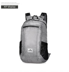 18L Portable Foldable Backpack Folding Mountaineering Bag Ultralight Outdoor Climbing Cycling Travel Knapsack Hiking Daypack