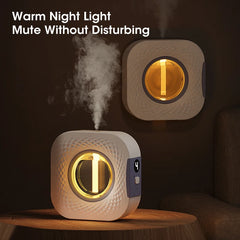 60 ㎡ Oil Aromatherapy Machine Air Purifying Diffuser Toilet Deodorization Fragrance Wall-mounted Humidifier Colorful Night Light Home Decor