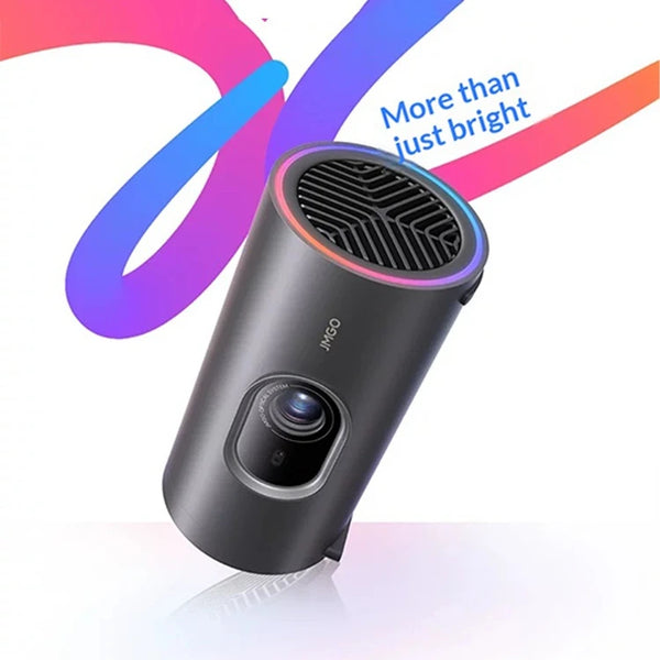 JMGO P5X Projector1080P 124%REC.709 Weight is as low as 0.73 kg Projectors Intelligent Obstacle Avoidance Camping Picnic