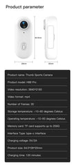 4K Outdoor Sports Camera 1080P Mini Camera In Helmet Motorcycle Bike Filming Waterproof  Bicycle Action Video Recording Body Cam