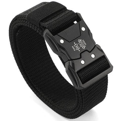 Men's Belt Outdoor Hunting Tactics Belt Multi functional Buckle Nylon Belt High Quality Marine Corps Canvas Belt