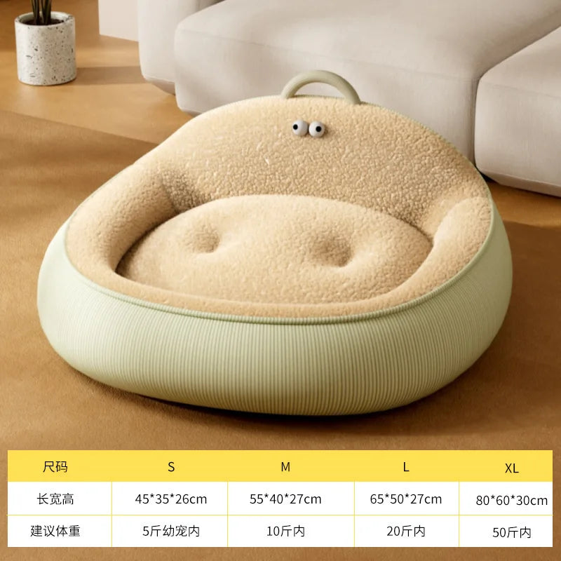 Dog kennel all-season pet small dog Teddy Pomeranian warm sleeping dog bed removable cat litter pet bed dog beds Pet Shop