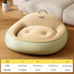 Dog kennel all-season pet small dog Teddy Pomeranian warm sleeping dog bed removable cat litter pet bed dog beds Pet Shop