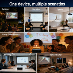 4000 ANSI 4K UHD Video Projector Android 14 Google TV Daytime Native 1080P Wifi Auto Focus Tof Home Theater Beamer For Movie