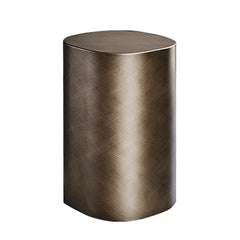 italian design antique graphite steel coffee table silver gold metal side table for Living Room Furniture