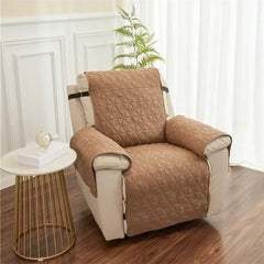 Waterproof Washable Quilted Anti-wear Recliner Armchair Chair Sofa Cover for Pets Kids Furniture Protector Home Décor