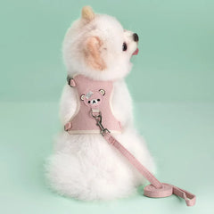 Pet Dog Harness Lead Leash Set Adjustable Puppy Kitten Vest Harness Small Medium Dog Cat Collar Chihuahua Pet Dog Accessories Pet Shop