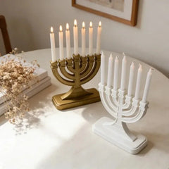2026-7 Branch Candlestick Silicone Mold Plaster Candle Holder DIY Home Decoration Craft Mold