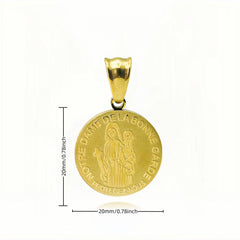 Stainless Steel Pendant of Holy Cross of Pardon and the Cross of the Sons and Daughters Marie Julie Jahenny Cross of Forgiveness