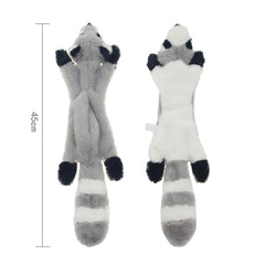 Funny Simulated Animal No Stuffing Dog Toy with Squeakers Durable Stuffingless Plush Squeaky Dog Chew Toy Crinkle Pet Squeak Toy Pet Shop